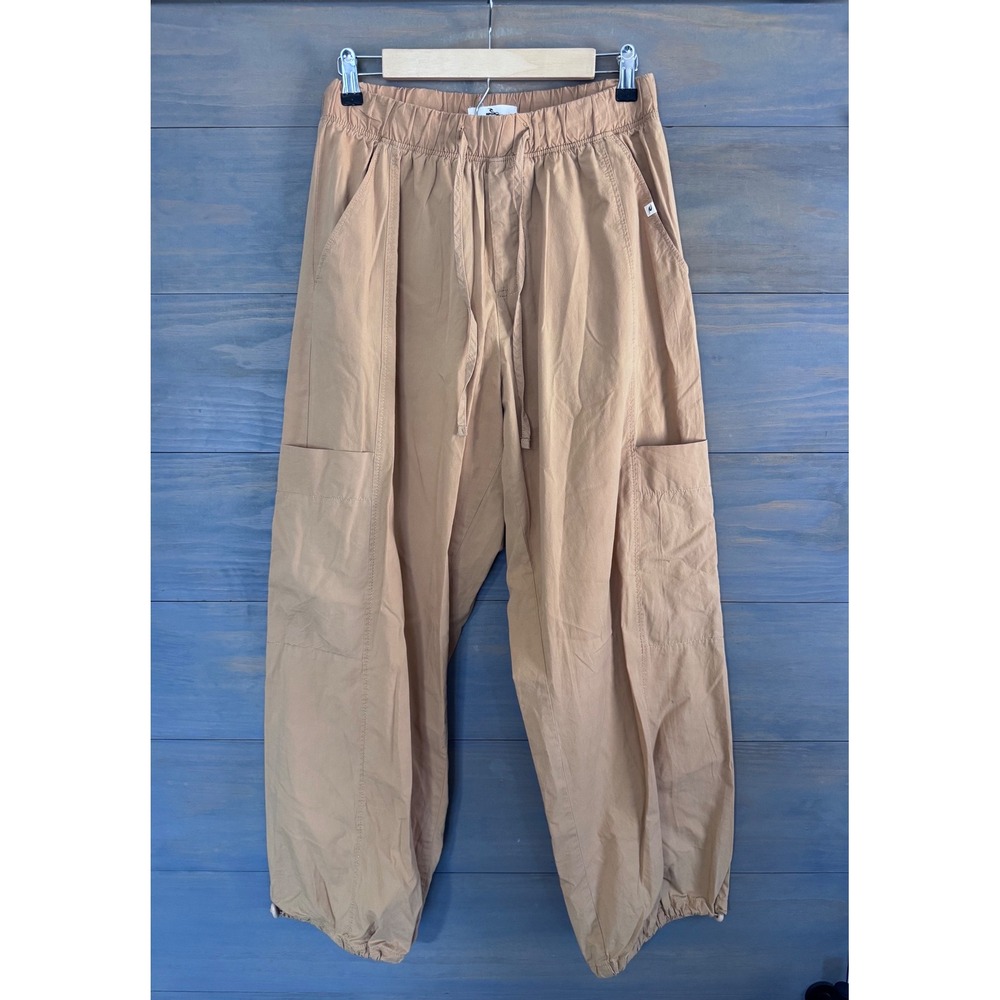Rip Curl South Bay Cargo‎ Pant Light Brown Tan Baggy Jogger Womens Medium - Picture 4 of 6